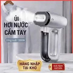 Bàn Ủi Hơi Nước Cầm Tay 1300W | Mini, Tiện Lợi, Hơi Nước Mạnh, Dùng Khô & Ướt