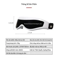 [Thế hệ mới] Máy massage mắt + chườm nóng - nhập khẩu quốc tế