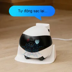 Robot Camera Enabot EBO SE Chính Hãng - Robot camera di chuyển 1080P - Trông trẻ, người già, thú cưng - Đàm thoại 2 chiề