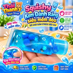 Squishy Mềm Dẻo hình Chai Kem Đánh Răng