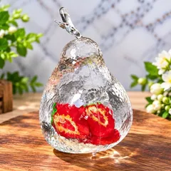 Squishy Bóp Dẻo Hình Quả Lê trong suốt siêu mềm dẻo cực thích-đồ chơi bóp dẻo an toàn cho trẻ em