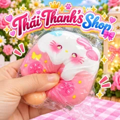 Squishy Bóp Mềm siêu tăng chậm Hello Kitty