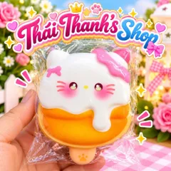 Squishy Bóp Mềm siêu tăng chậm Hello Kitty