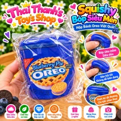 Squishy Bóp Siêu Mềm giảm stress hình Ly Bánh