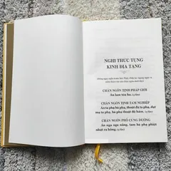 SỔ TAY Sách Combo 2 Quyển Kinh Địa Tạng + Kinh A Di Đà - Bốn Mươi Tám Nguyện - Kệ Nguyện Sinh (Bản cao cấp, Bìa cứng)