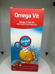 Siro Omega Vit, bổ sung Omega 3 (DHA và EPA) hỗ trợ phát triển não bộ và thị lực cho trẻ