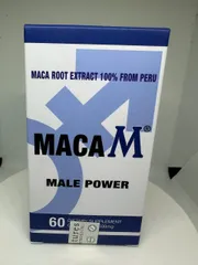 Viên uống Maca M Male Power Nature’s Supplements giúp bổ thận, td, tăng cường sức khoẻ nam (Hộp 60 viên)