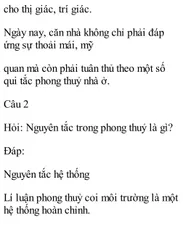 SÁCH 100 HỎI ĐÁP VỀ PHONG THỦY NHÀ Ở HIỆN ĐẠI