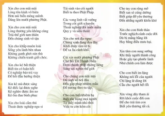 TO494 -  TỜ KINH LỜI KHẤN NGUYỆN HẰNG NGÀY 2 MẶT MẪU ANAN