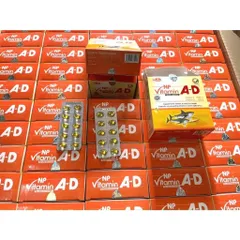 Viên uống bổ sung NP vitamin A D cho cơ thể, bổ mắt, cải thiện thị lực, sáng mắt, giảm khô mắt, nhìn mờ