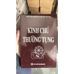 Sổ tay Sách - Kinh Chú Thường Tụng bìa mềm