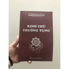 Sổ tay Sách - Kinh Chú Thường Tụng bìa mềm