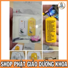 GIEO DUYÊN, Máy niệm Phật đeo cổ 55 bài CÓ KHE THẺ NHỚ - TẶNG SẠC (GIAO MÀU NGẪU NHIÊN)