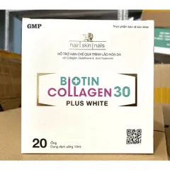 Biotin Collagen 30 plus white đẹp da, sáng da, bổ sung vitamin, hạn chế lão hóa, cung cấp độ ẩm cho da ống mil tui
