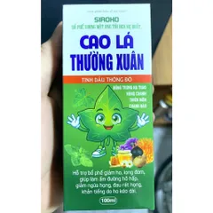 Siroho Bổ Phế Vương Mật ong Tỏi đen Hẹ Quất Cao lá thường xuân Tinh dầu thông đỏ giảm viêm họng, giảm đờm