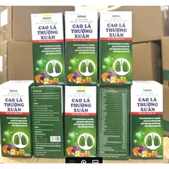 Siroho Bổ Phế Vương Mật ong Tỏi đen Hẹ Quất Cao lá thường xuân Tinh dầu thông đỏ giảm viêm họng, giảm đờm