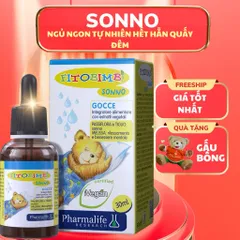 Sonno Fitobimbi _Hỗ trợ cho bé yêu giấc ngủ ngon