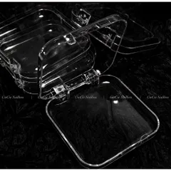 Set 50 Hộp đựng Nailbox trong suốt, Hộp Acrylic đựng trang sức