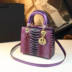 (NEW VIP ORDER LIMITED) - 2026 Túi Dáng Vuông Da Cá Sang Trọng Size 20