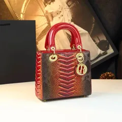 (NEW VIP ORDER LIMITED) - 2026 Túi Dáng Vuông Da Cá Sang Trọng Size 20