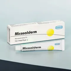 Kem Bôi Trị Nấm Da Micosalderm 2% Hasan Tuýp 10g - Hỗ Trợ Giảm Lang Ben, Hắc Lào, Nấm Kẽ Chân