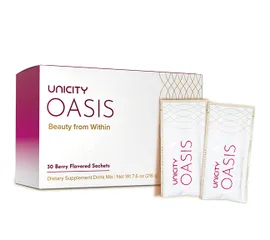 Oasis Unicity - Cấp nước, làm đẹp da chứa Hyaluronic Acid (HA)