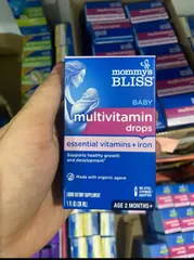 Siro MultiVitamin Và Sắt Cho Bé Mommy’s Bliss Baby 30ml