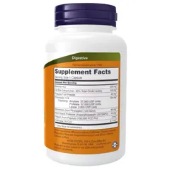 Viên uống Now Super Enzymes |90/180 viên| Giảm gánh nặng & tối ưu hóa quá trình tiêu hóa - Khắc phục các chứng khó tiêu/đầy hơi [SP Chuẩn Mỹ không tem]
