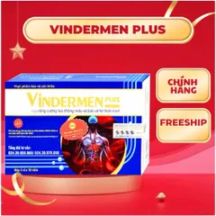 Vindermen - vindermen plus giúp tăng cường tuần hoàn máu và bảo vệ dây thần kinh hộp 30viên