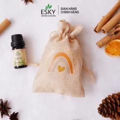 Túi Thơm Thảo Mộc ESKY Aroma Garden Trang Trí Khử Mùi Xe Ô tô Tủ Quần Áo Phòng Ngủ Túi Vải Voan Vải Bố