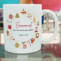 Ly sứ cốc sứ quà tặng Giáng Sinh - Noel, quà tặng Công Giáo