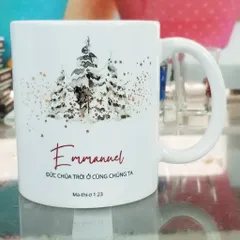 Ly sứ cốc sứ quà tặng Giáng Sinh - Noel, quà tặng Công Giáo