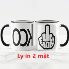 Ly sứ cốc sứ in hình hài hước vui nhộn troll trêu chọc bạn bè