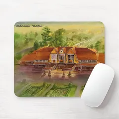 Miếng lót chuột,bàn di chuột máy tính mouse pad 25x20cm,in tranh vẽ danh lam thắng cảnh quê hương Việt Nam