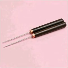 dùi kim thép dụng cụ  độ trục  buộc thẻo cán gỗ độ dù đầu cần