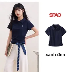 (Chính Hãng) Áo thun polo gấu nữ hãng SPAO newtag