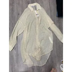 (Chính Hãng) Áo sơ mi Zara auth newtag size XS