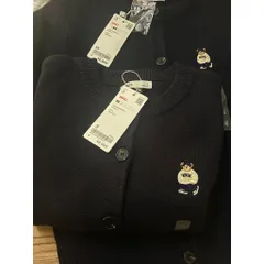 (Chính Hãng) Áo khoác cardigan len gấu nữ hãng SPAO newtag