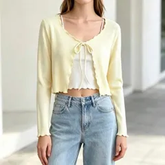 (Sale) Áo khoác cardigan len nhung tăm nữ She In