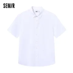 (Chính Hãng) Áo sơ mi nam ngắn tay hãng Semir newtag