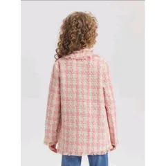 (Sale) Áo khoác dạ tweed size 11-12 tuổi hãng She In