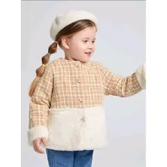 (Sale) Áo khoác dạ lông bé gái hãng She In