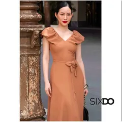 (Chính Hãng) Váy xoè dáng dài nữ hãng Sixdo newtag size S