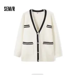 (Chính Hãng) Áo khoác cardigan len nữ hãng Semir