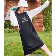 (Chính Hãng) Váy nỉ dáng xuông nữ hãng Semir newtag