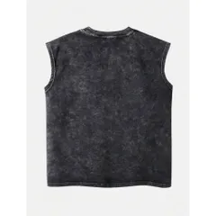 (Sale) Áo thun wash tanktop,ba lỗ nam