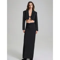 (Chính Hãng) Áo khoác blazer dáng ngắn nữ hãng Ontre She In