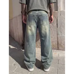(Sale) Quần bò,jeans nam ống suông hàng QC