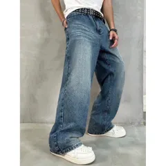 (Sale) Quần bò,jeans nam ống suông QC