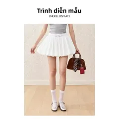 (Chính Hãng) Chân váy bí dáng ngắn nữ hãng SPAO Newtag